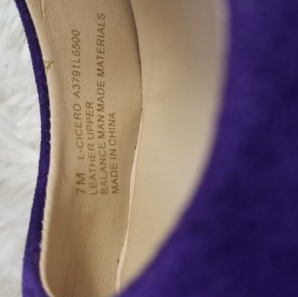 Franco Sarto stiletto shoes Purple  size 7.5 - Picture 5 of 8